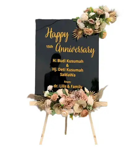 Papan Bunga Akrilik Walian Dua